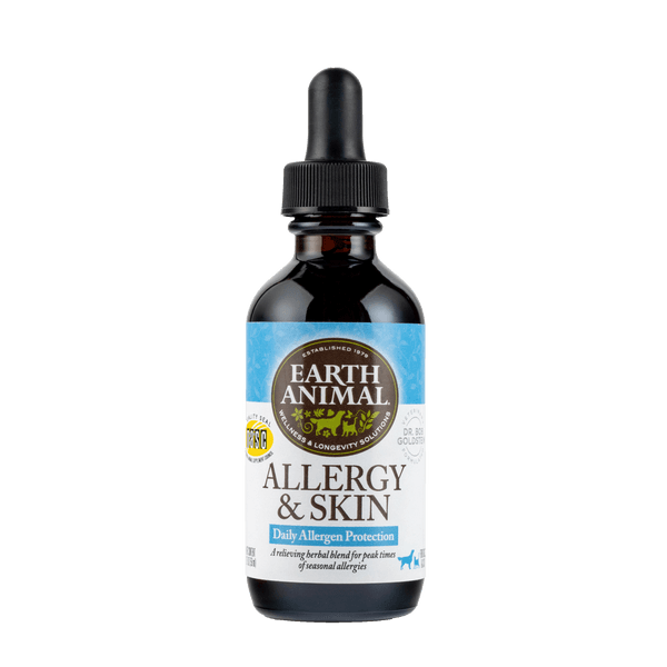 Allergy & Skin remedy for dogs bottle