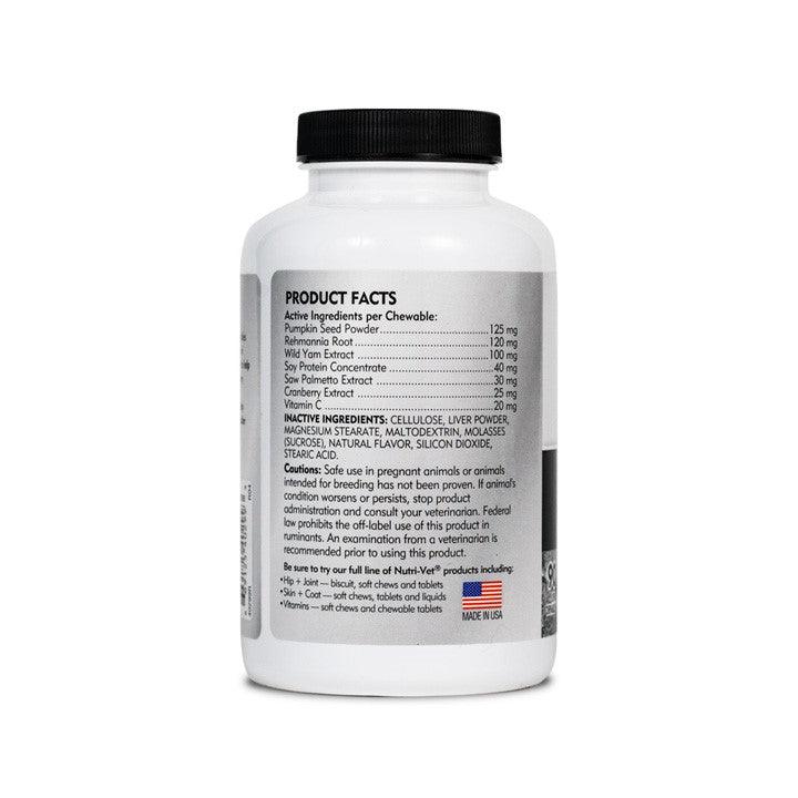 Bladder control supplement active ingredients