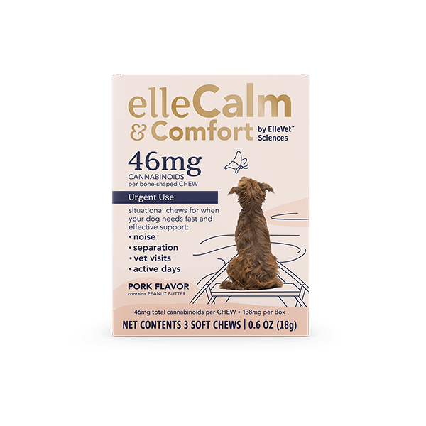 Calming Aid for Dogs | elleCalm & Comfort ⭐⭐⭐⭐⭐ - iloveleia.com