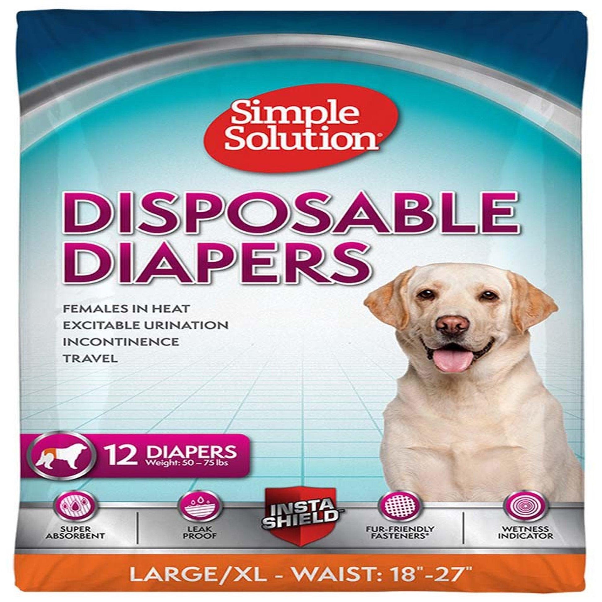 Large Extra Large Female Dog Diapers