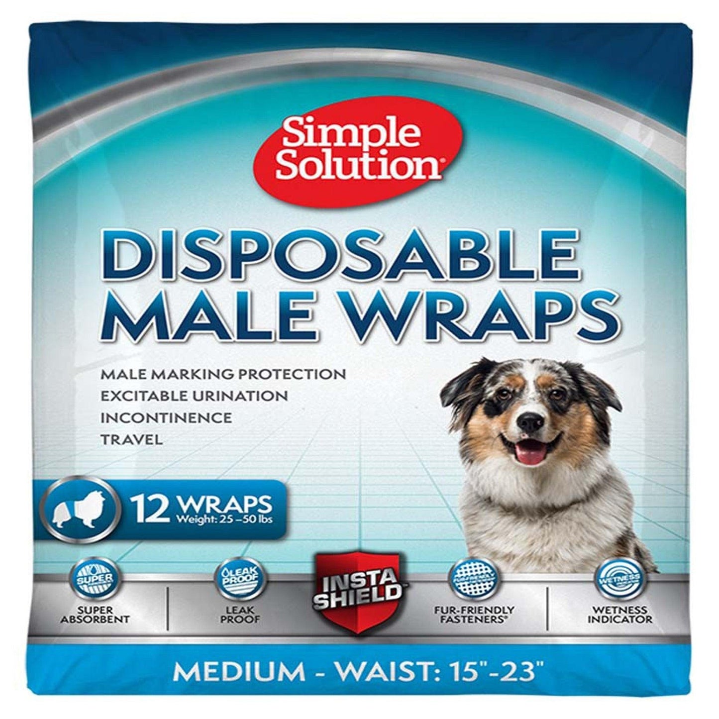 Medium Dog Disposable Male wraps