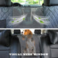 Dog Car Hammock visual mesh window