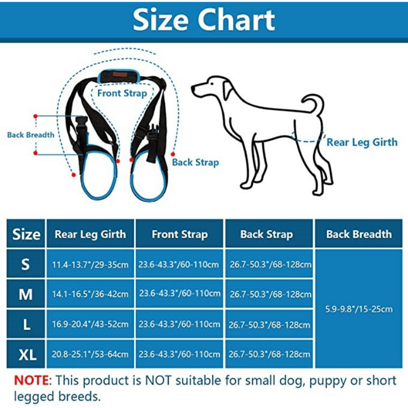 Dog Sling For Back Legs - iloveleia.com