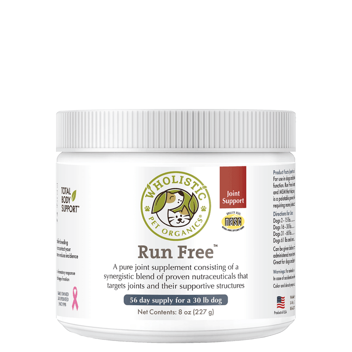 Wholistic Pet Organics Dog Supplement for Arthritis 8oz