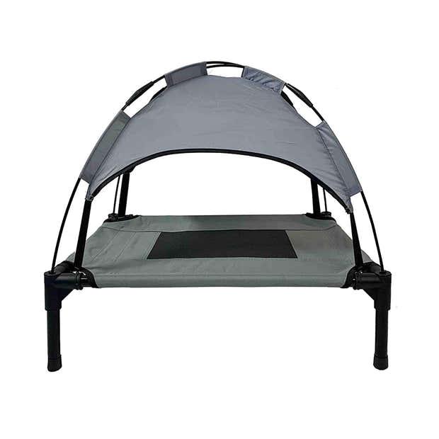 Elevated Dog Bed with Canopy - iloveleia.com