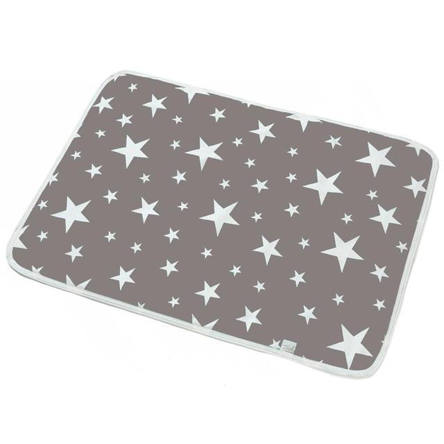 Gray Stars waterproof reusable pad for dogs