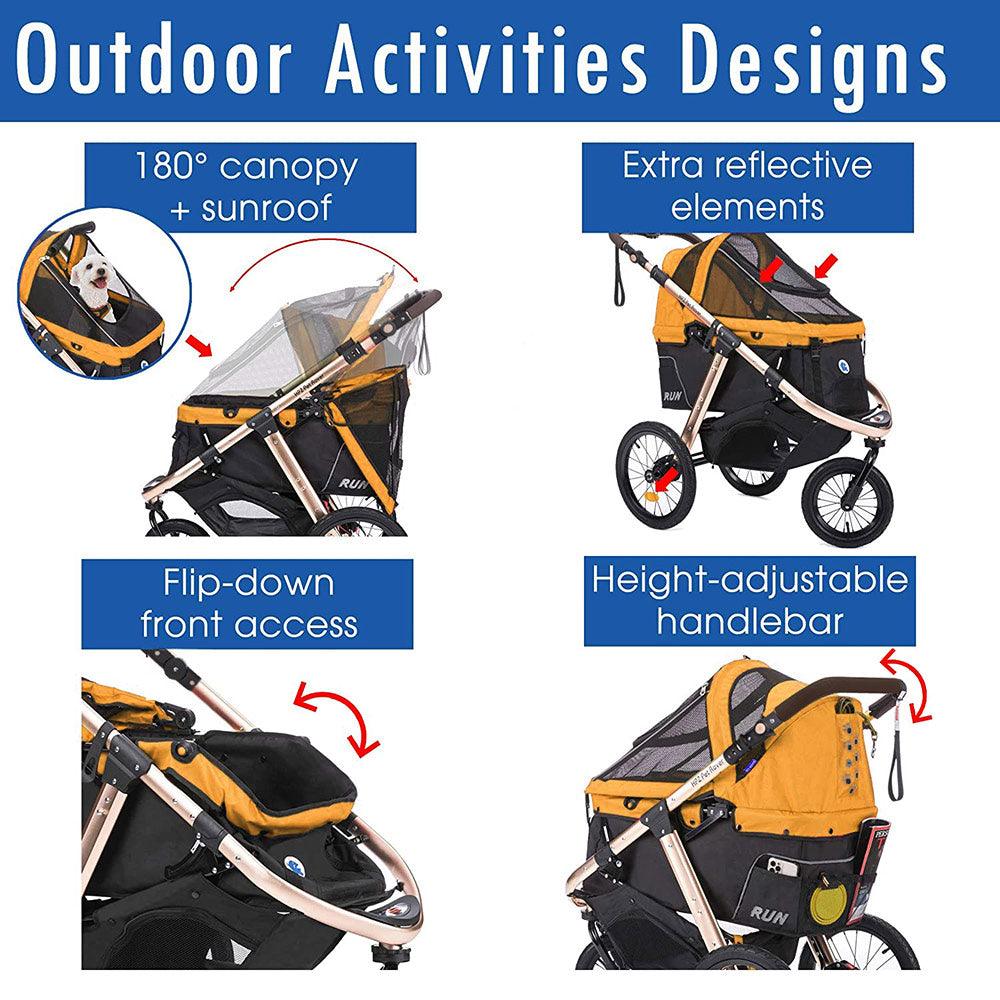 Jogging Dog Stroller - iloveleia.com