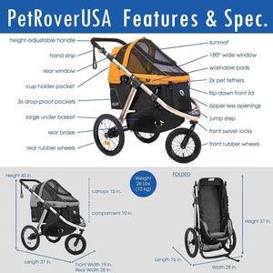 Jogging Dog Stroller - iloveleia.com