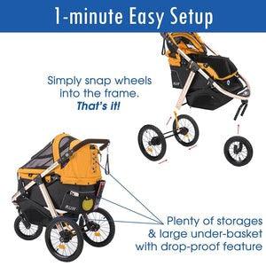 Jogging Dog Stroller - iloveleia.com