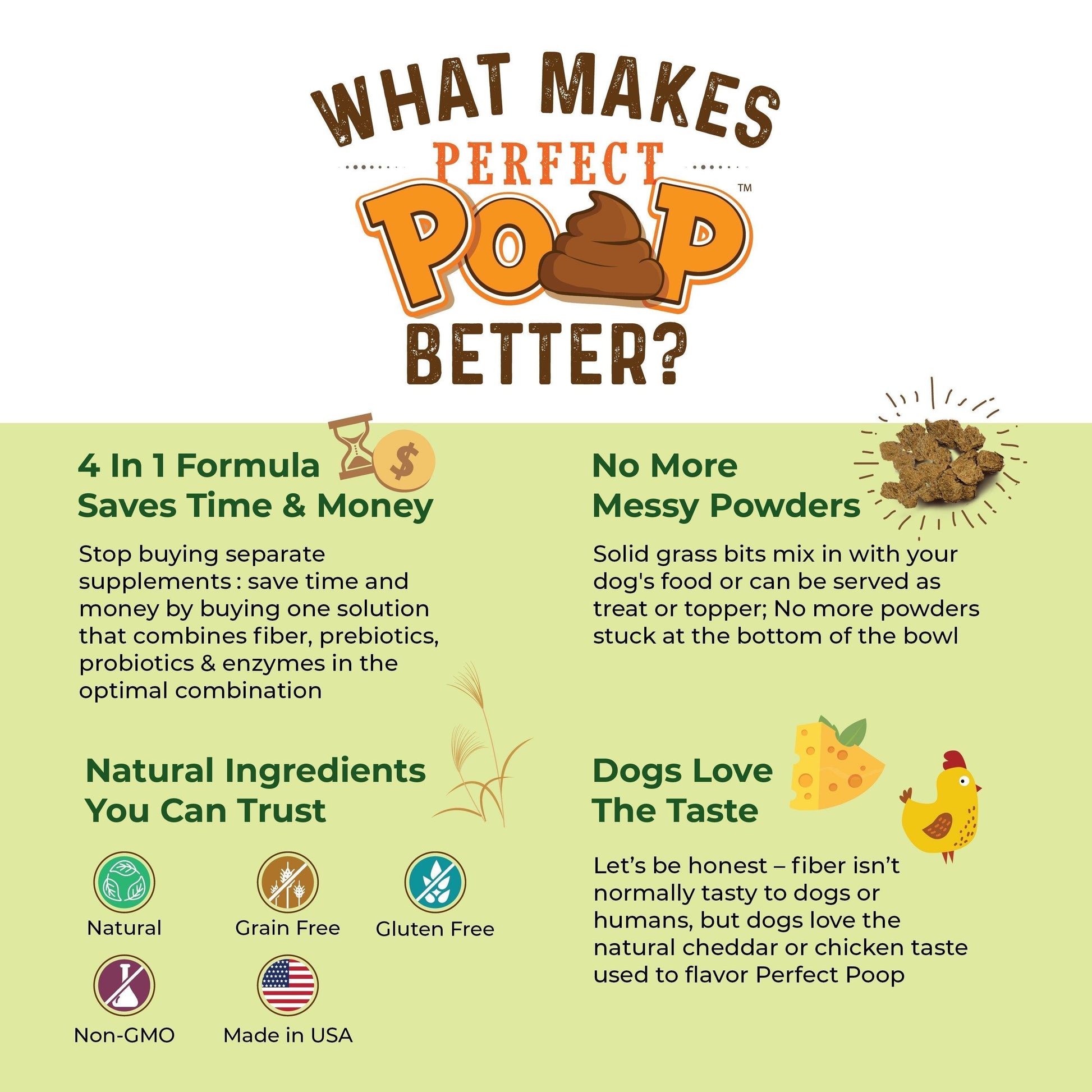 What makes perfect poop better?