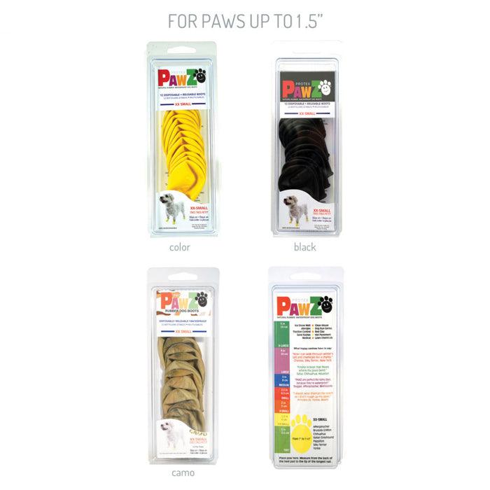 Pawz Extra extra small different packages and colors