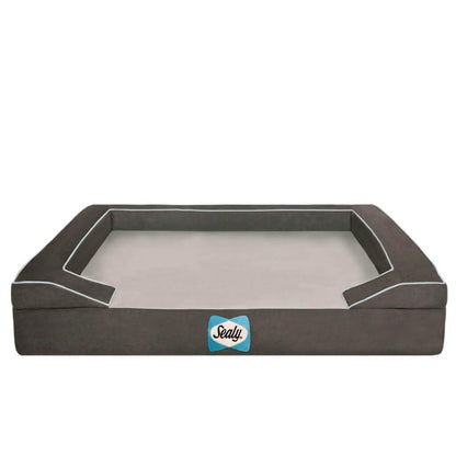 Sealy Orthopedic Dog Bed in grey