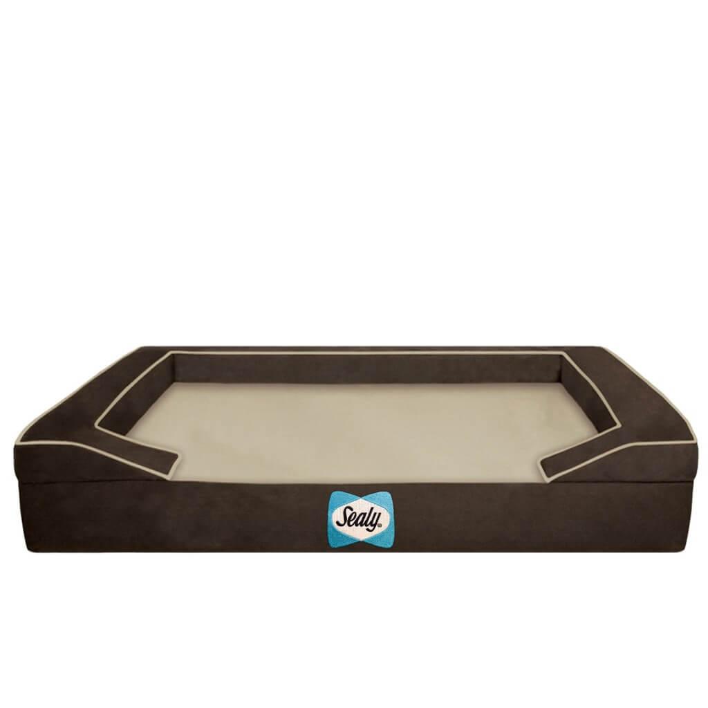 Sealy Orthopedic Dog Bed in brown