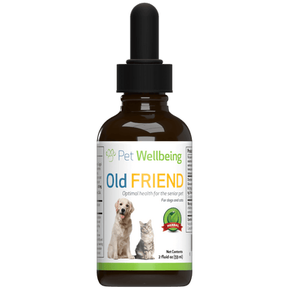 Pet Wellbeing Supplement for Senior Dogs 2 oz bottle
